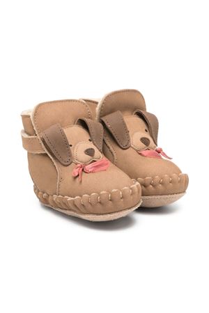 scarpa in pelle marrone DONSJE KIDS | 1041803NL127